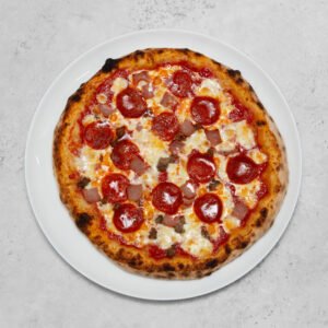 Mighty Meaty Pizza